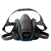 Image of 3M 6503QL Rugged Comfort Quick Latch Half Face Respirator L